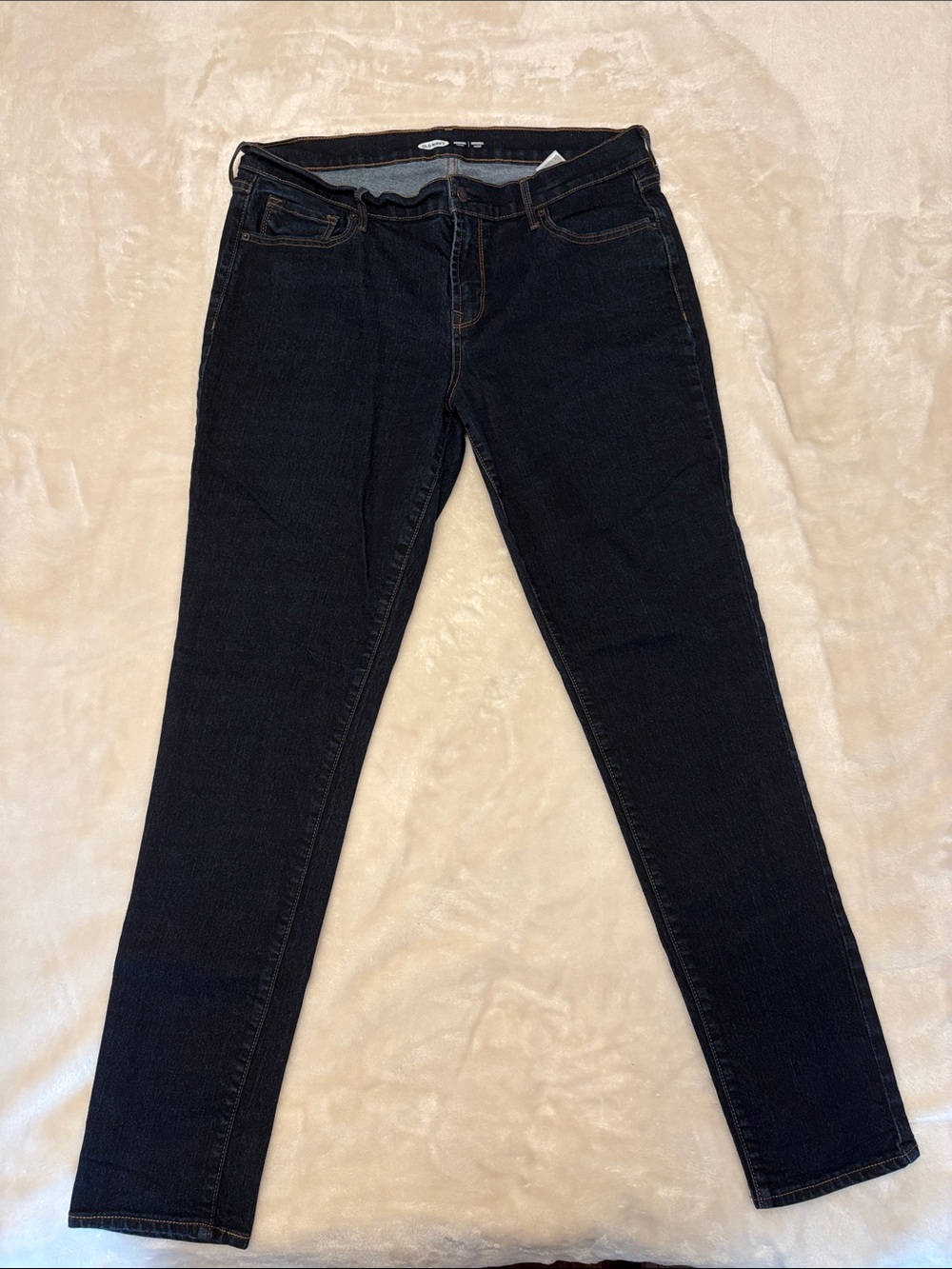 Women's Dark Wash Stretch Skinny Jeans - Tall